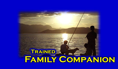 trained family dog